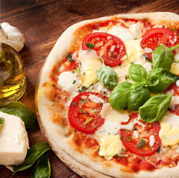 Classic Margherita Basil Pizza